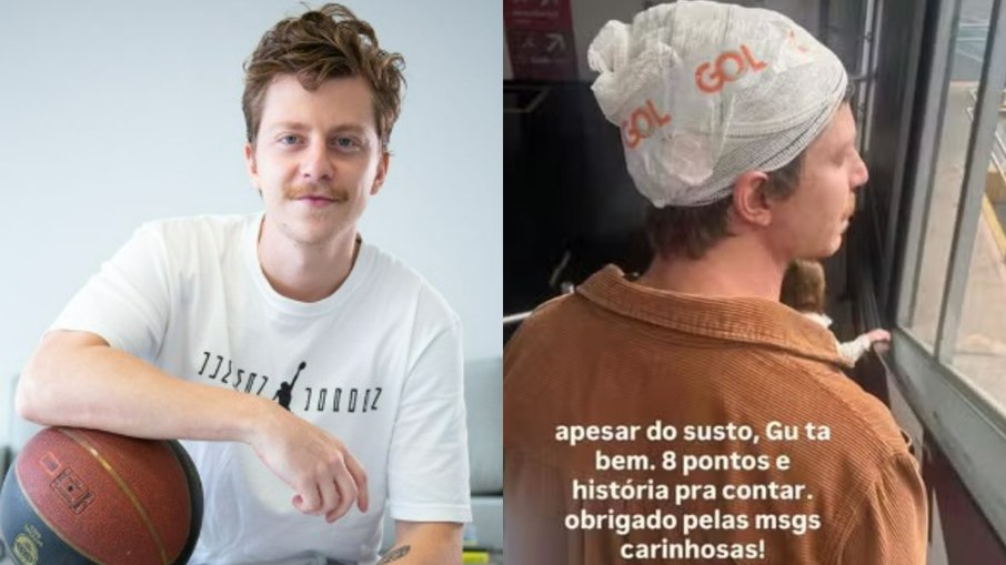 Gustavo Bertoni é vocalista da banda Scalene