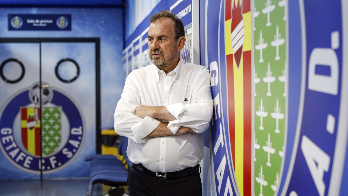 Ángel Torres é presidente do Getafe Ángel Torres é presidente do Getafe