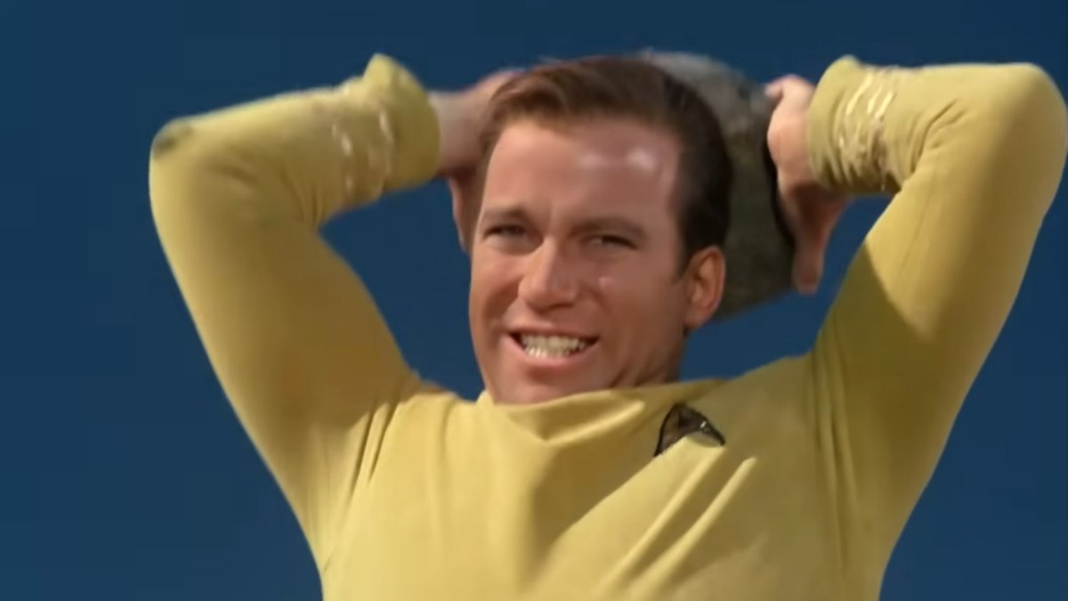 Ator William Shatner em Star Trek