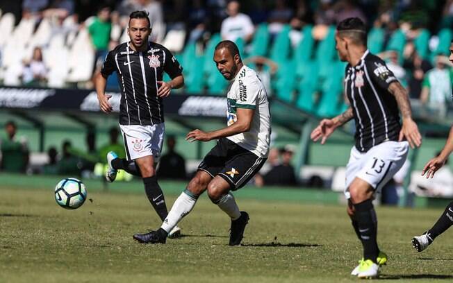 Coritiba e Corinthians ficaram no empate sem gols no Couto Pereira