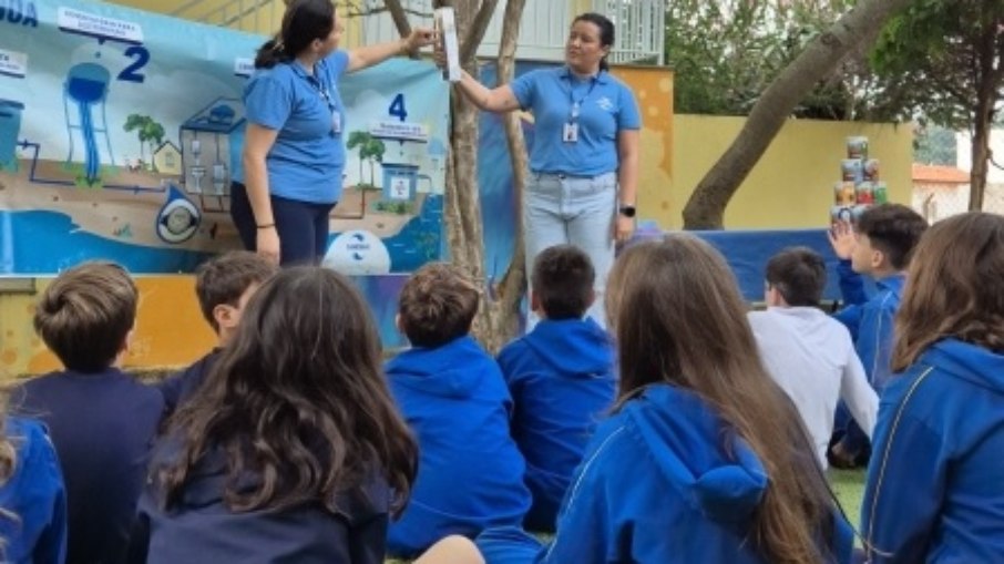 Ação socioeducativa foi realizada com alunos do 4º ano da Escola João e Maria Ação socioeducativa foi realizada com alunos do 4º ano da Escola João e Maria