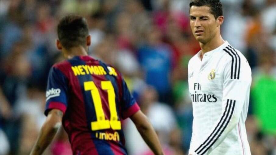 Neymar e Cristiano Ronaldo 
