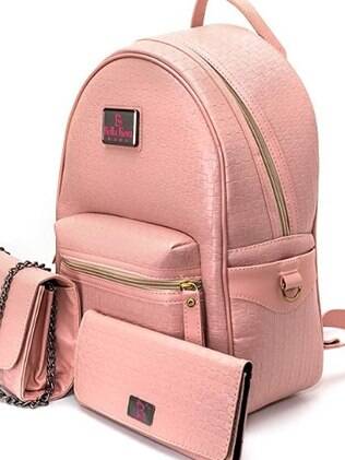 kit mochila feminina