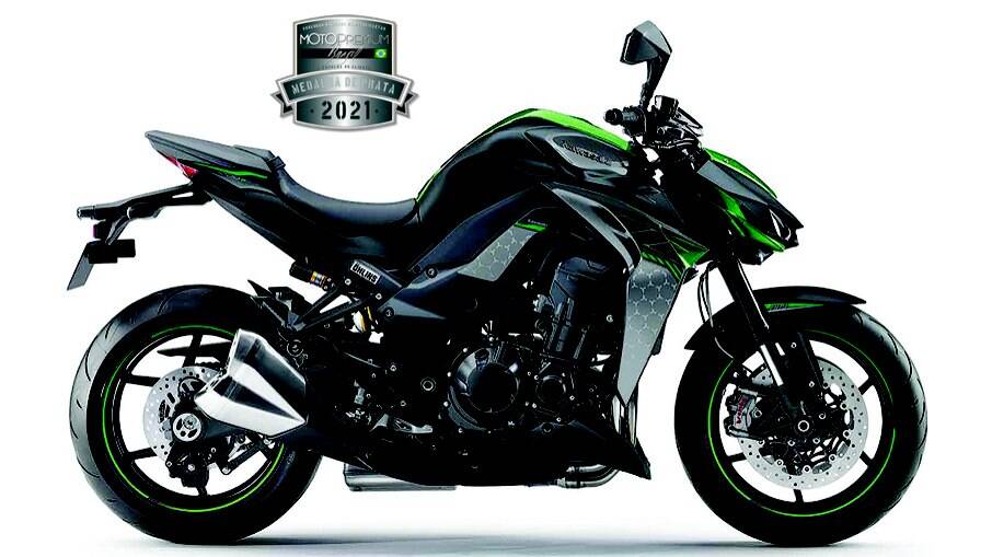 Kawasaki Z1000 R Edition ficou em terceiro lugar com a Medalha de Prata