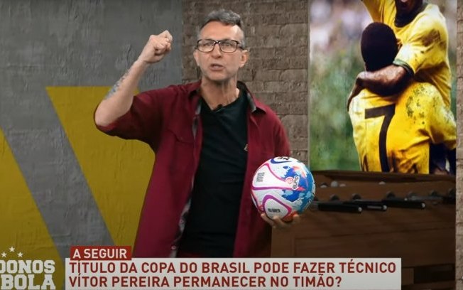 Neto cobra CBF e jornalistas da Globo: 'Vocês estão de sacanagem'