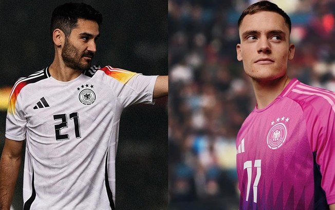 Ainda em parceria com a Adidas, Alemanha lança novas camisas para Eurocopa no país - Foto: Divulgação