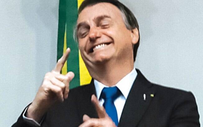 Bolsonaro celebrou queda no indicador na noite desta segunda-feira