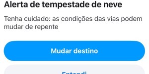 Neve no Nordeste: Waze alerta para nevasca no Piauí