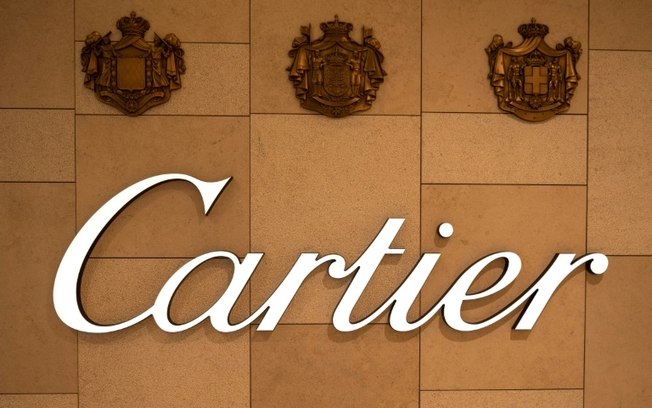 (Arquivo) Logotipo da Cartier em Tóquio