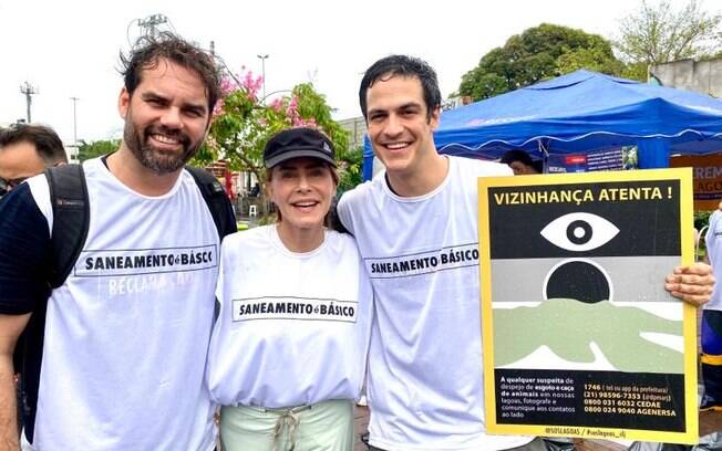 Ronan Horta , Mateus Solano e Maitê Proença