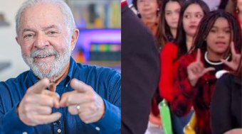 Lula manda abraço a jovem que fez gesto a deputado no SBT