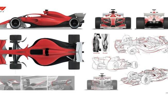 Conceito 2 dos novos carros da Fórmula 1