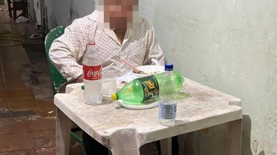 Alojamento vistoriado pela operação
