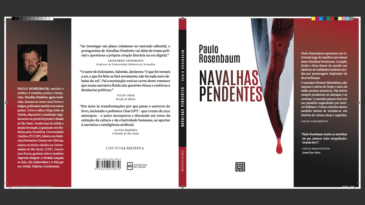 Paulo Rosenbaum, colunista do Portal iG, está promovendo um encontro para debater com leitores as ideias presentes no livro 'Navalhas Pendentes'.