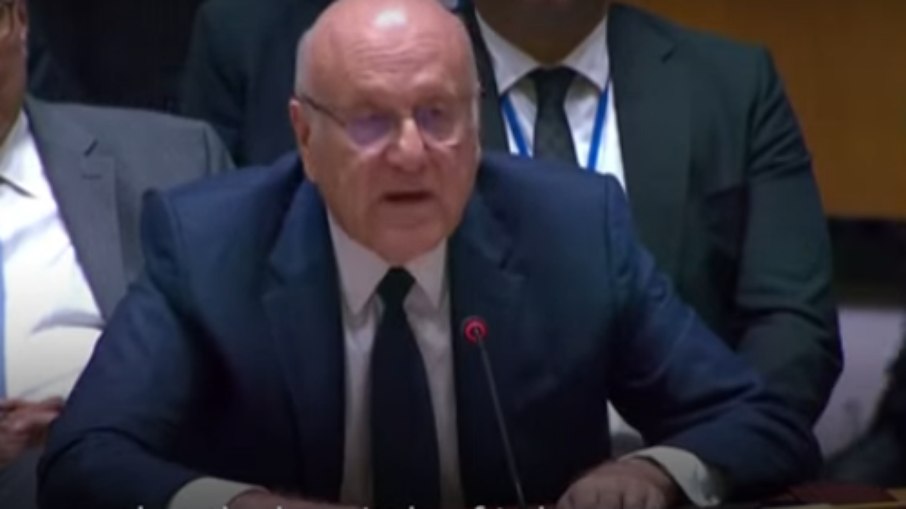 Najib Mikati, primeiro-ministro do Líbano, participou de audiência na ONU