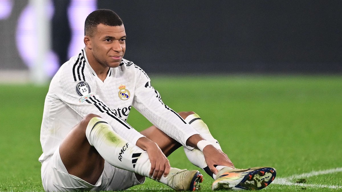 Mbappé disputa sua primeira temporada com o Real Madrid