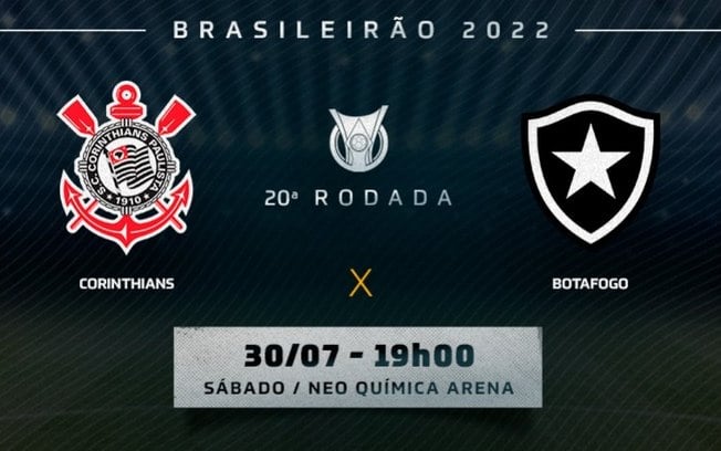 Corinthians x Botafogo: prováveis escalações, desfalques e onde assistir ao duelo pelo Brasileirão