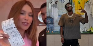 Virginia vai a Madri pela 3ª vez em meio aos rumores com Vini Jr.