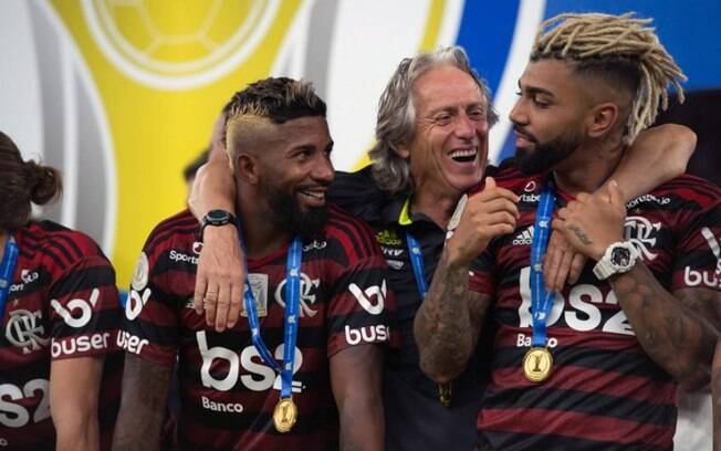 Jorge Jesus fala sobre relação com jogadores do Flamengo e revela: 'Foi o auge da minha carreira'