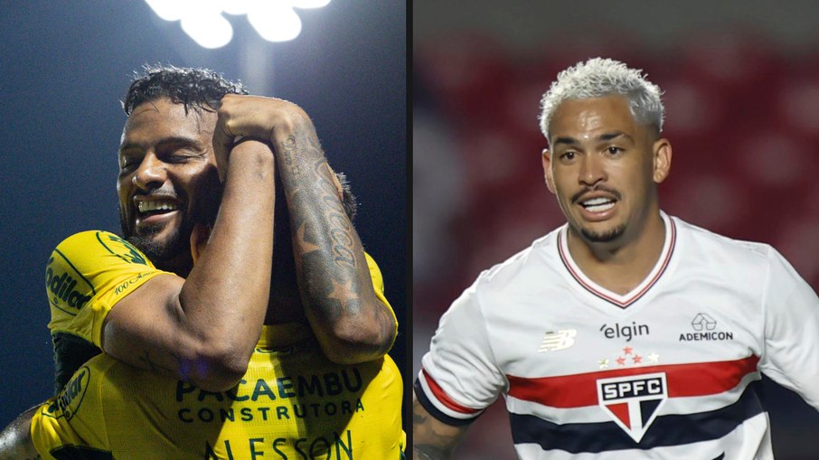 Reinado, do Mirassol, e Luciano, do São Paulo Reinado, do Mirassol, e Luciano, do São Paulo