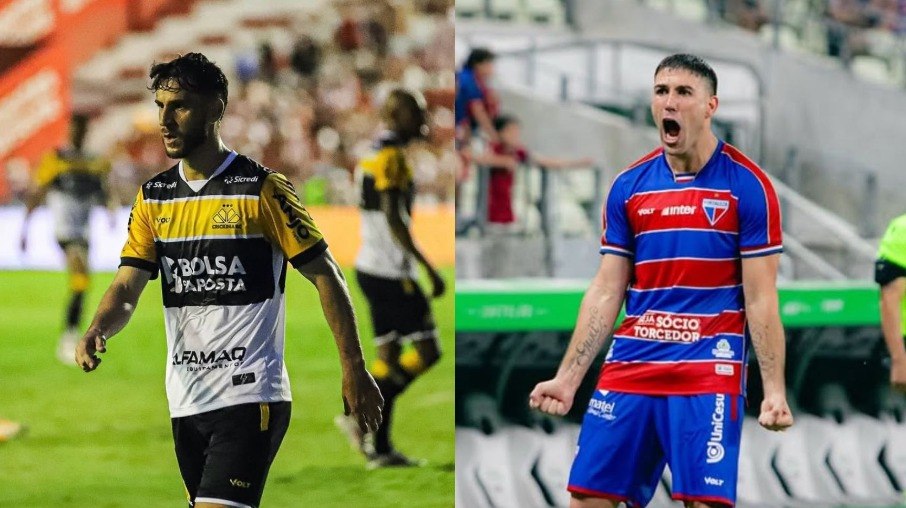 Fellipe Mateus e Miritello são destaques de Criciúma e Fortaleza