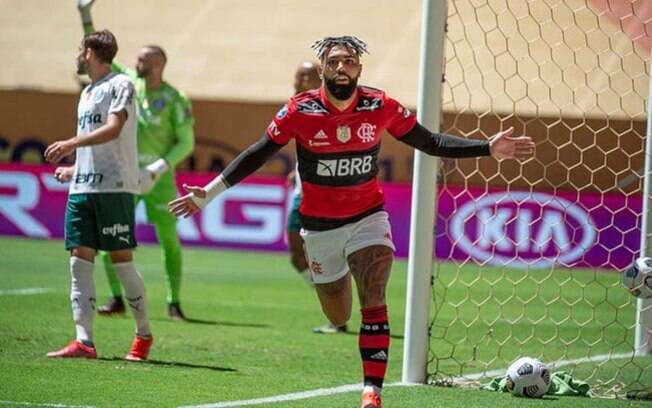 Esperança do Flamengo, Gabigol tem o Palmeiras como sua maior vítima na carreira