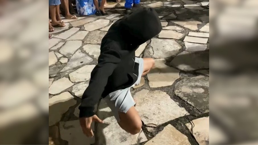 Apresentação durante campeonato de 