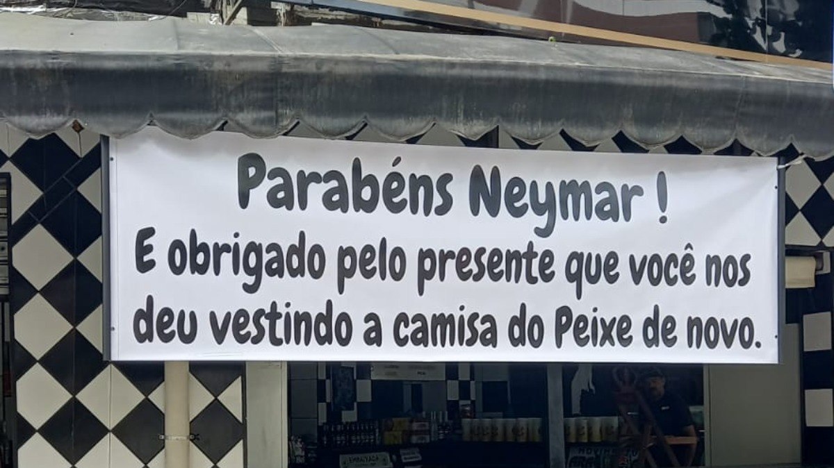 Padaria é ponto de encontro dos torcedores santistas Padaria é ponto de encontro dos torcedores santistas