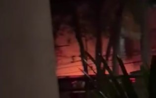 Balão cai em casa e provoca incêndio em São Paulo