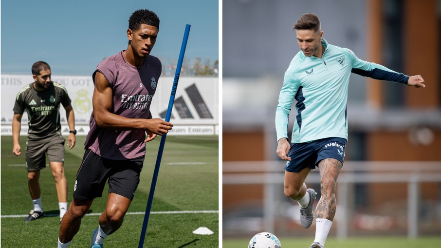 Real Madrid e Athletic Bilbao se enfrentam na última rodada do Campeonato Espanhol