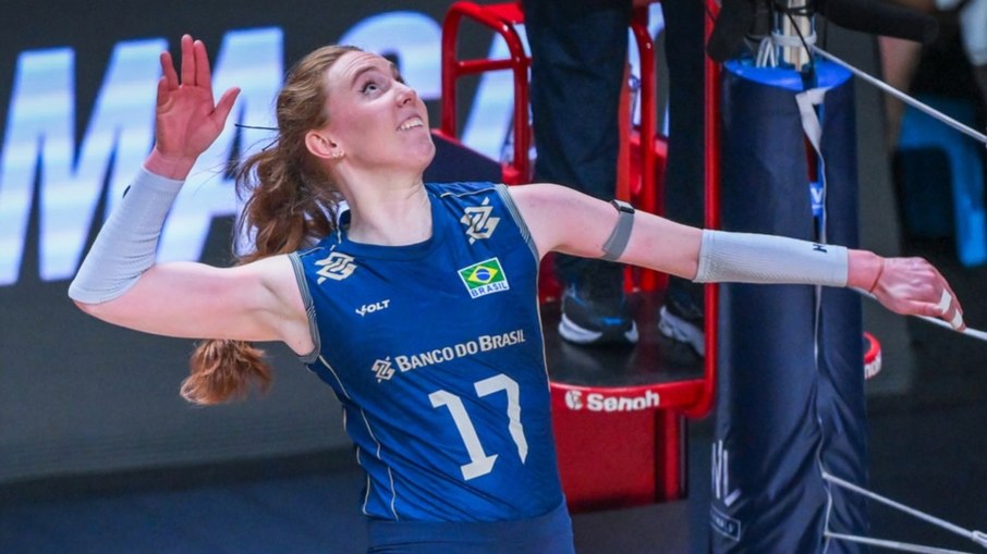 Brasil vence Itália e vai à final da Liga nas Nações de Vôlei