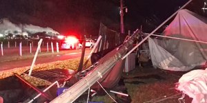 Temporal atinge festa universitária em SP; uma pessoa morreu