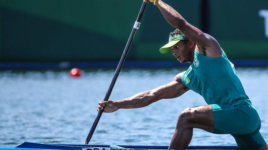 Isaquias Queiroz avançou à final da canoagem na categoria C1 1000m