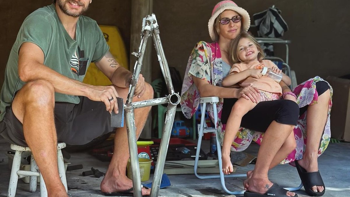 Rodrigo Hilbert, Fernanda Lima e a filha Maria