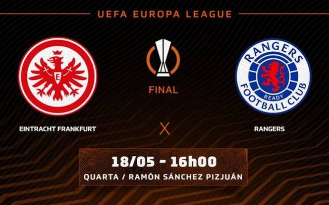 Eintracht Frankfurt x Rangers: onde assistir, horário e escalações da final da Europa League