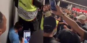 Video: homem é agredido na Linha 11-Coral suspeito de assédio