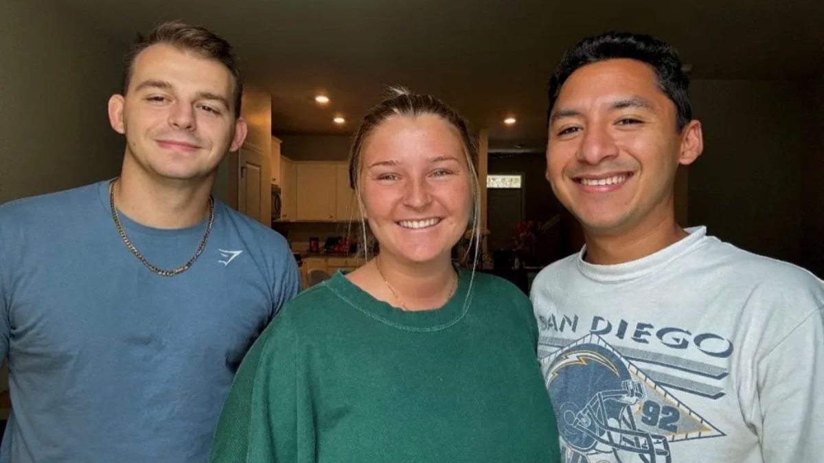  Mulher mora com o atual e o ex sob o mesmo teto