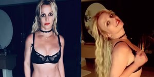 Britney Spears sensualiza e quase mostra demais em vídeo na web, assista