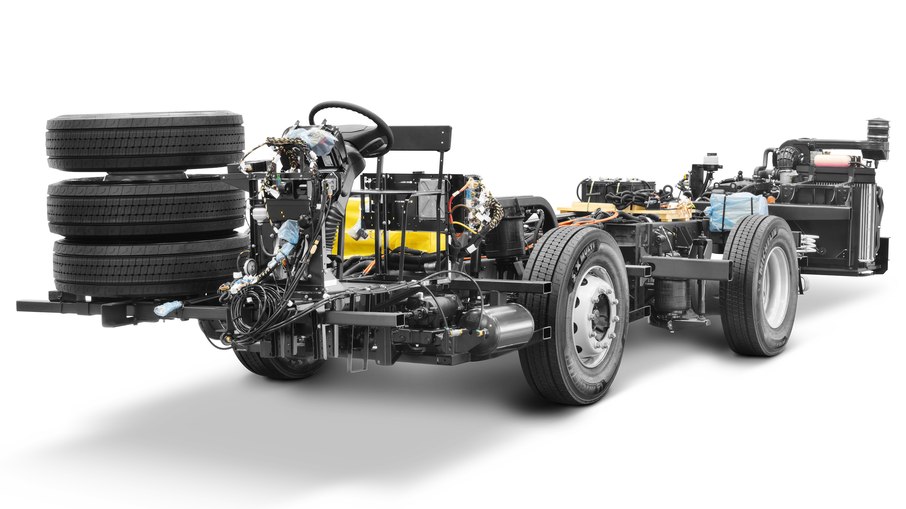 Chassis Mercedes-Benz O500R