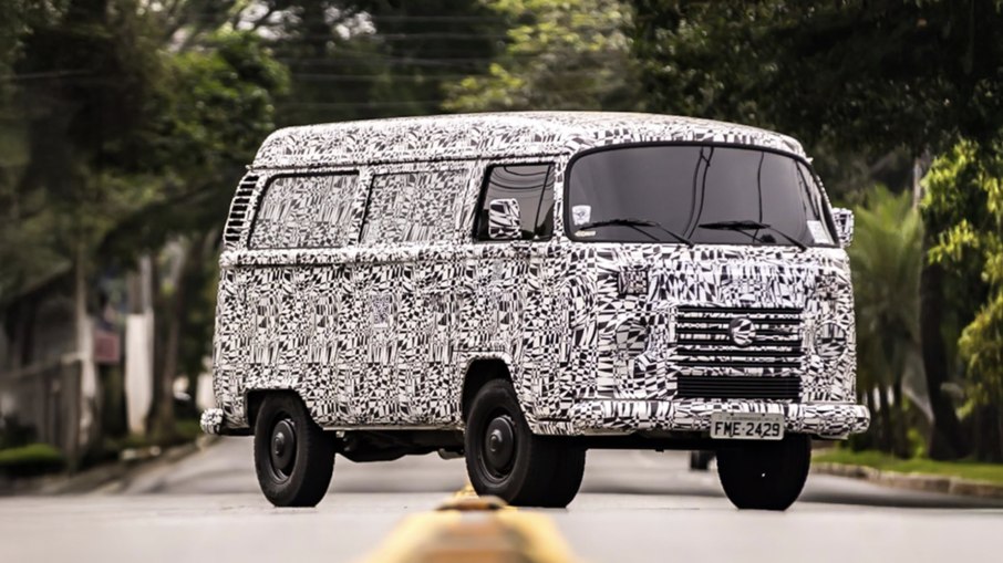 VW Kombi camuflada VW Kombi camuflada