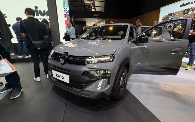 Renault Kwid 2027 muda visual e ganha tela de 10,1”