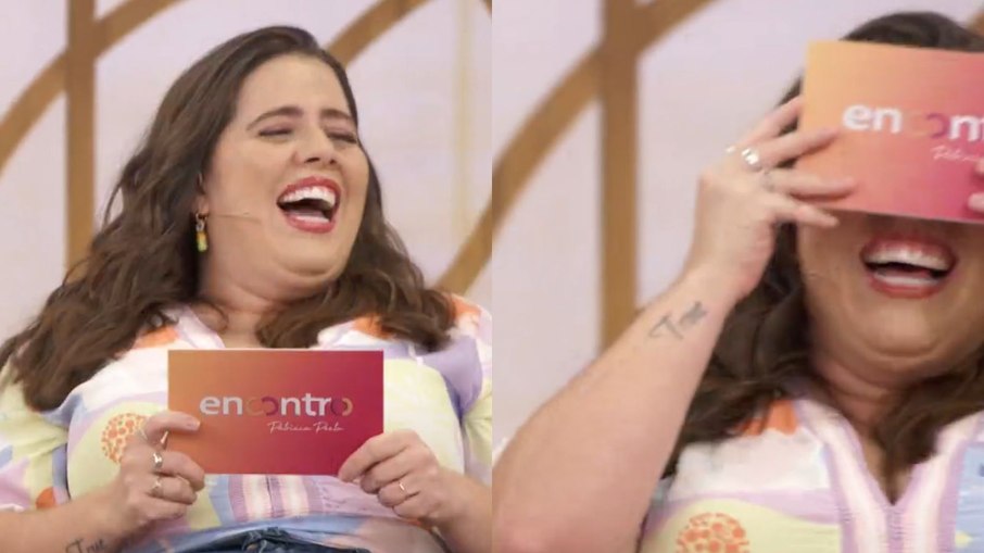 Tati Machado se envergonhou ao falar de Key Alves no 'Encontro'