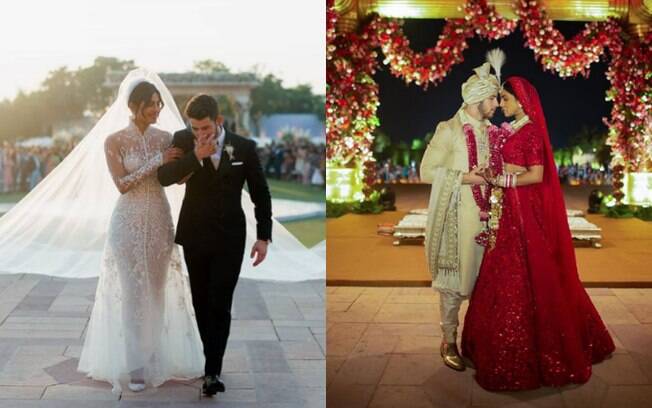 As cerimônias de Nick Jonas e Priyanka Chopra estão entre os casamentos dos famosos mais extravagantes e luxuosos