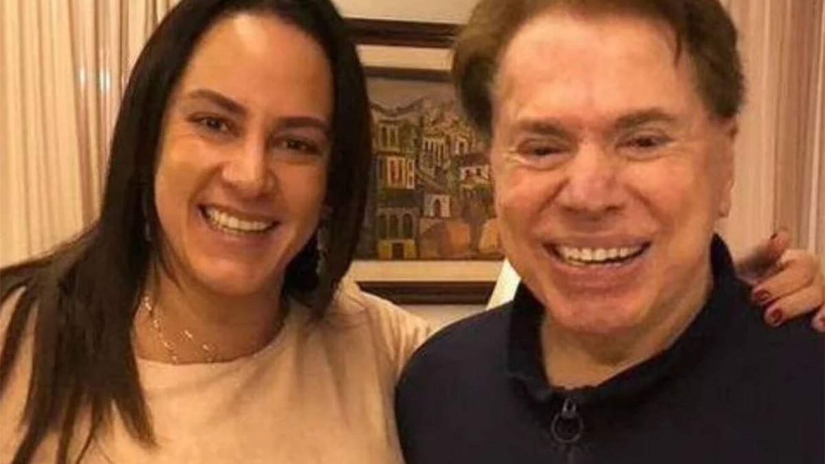 Silvio Santos e Silvia Abravanel