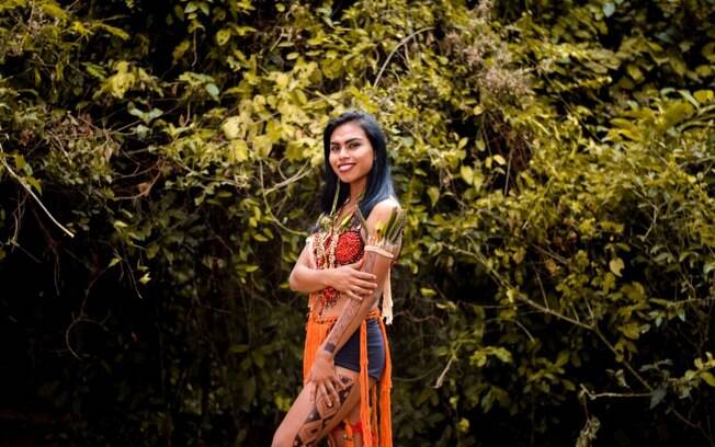 Katryna MalBem foi a primeira mulher transexual da aldeia de bororó, na Reserva Indígena de Dourados (MS)