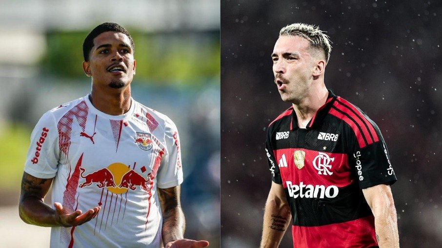 Lucas Barbosa e Léo Ortiz se enfrentam em Bragantino x Flamengo