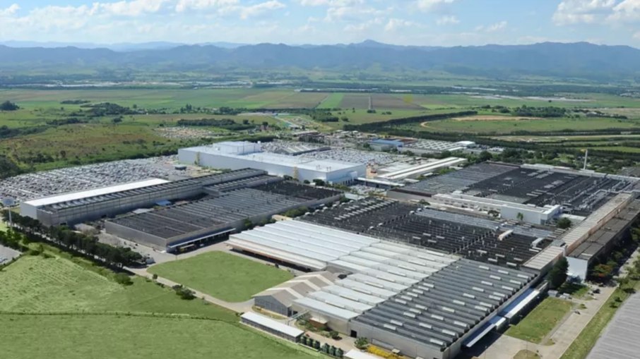 Fábrica da Volkswagen em Taubaté (SP)