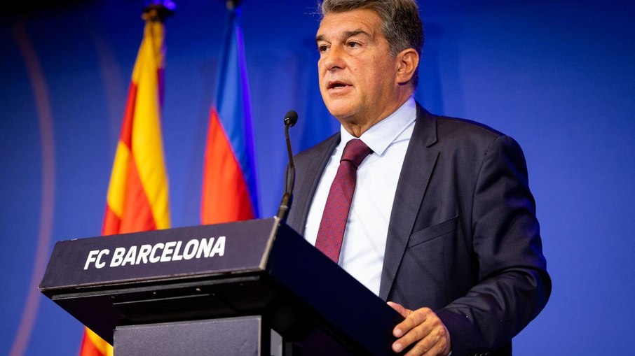 Javier Laporta é presidente do Barcelona