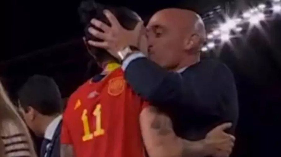 Rubiales foi condenado por assédio sexual após beijar Jenni Hermoso na final da Copa do Mundo de 2023