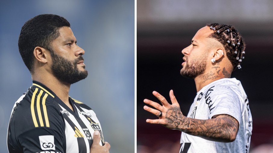 Hulk e Neymar protagonizam duelo no Brasileirão